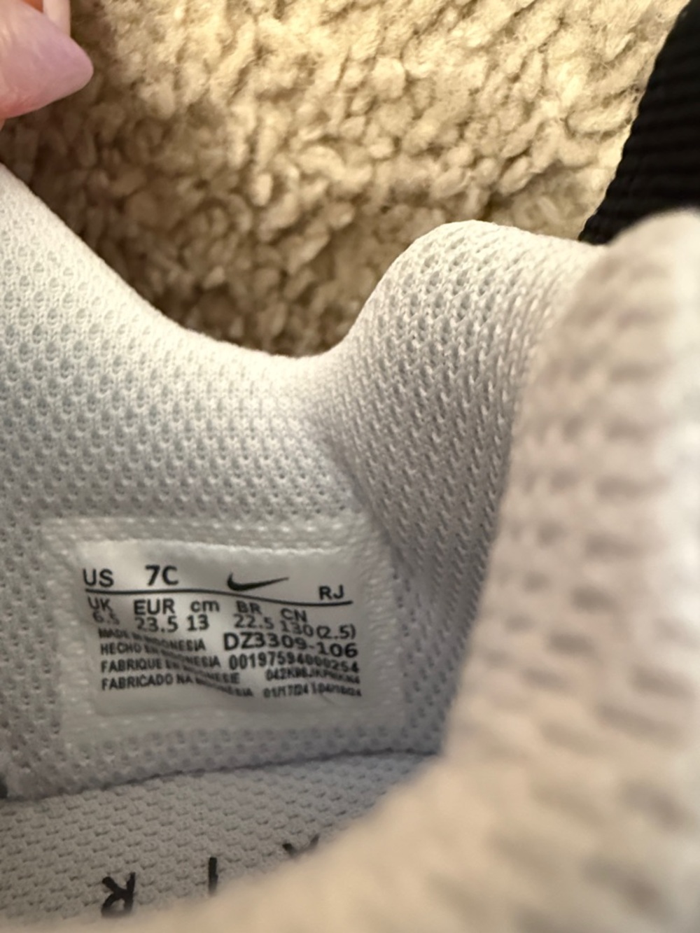 Nike Toddlers Air Max 1 Easy On - Picture 6 of 6